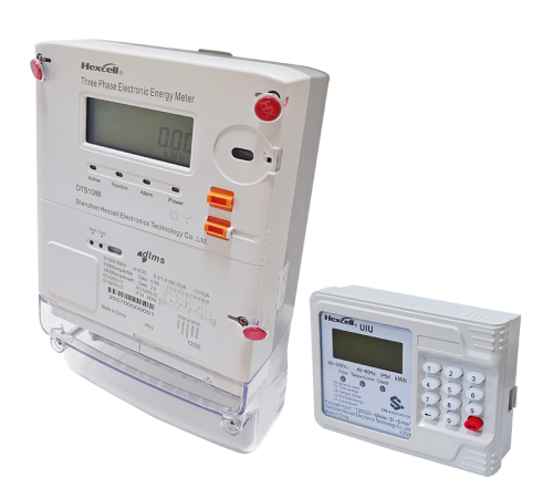 智能三相预付费分体式键盘仪表DTSY1088